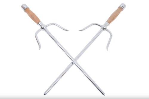 Rund Sai, Wenge Trægreb, Rustfri Stål