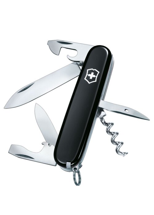 Victorinox, Spartan Schweizer Kniv, Medium, Sort